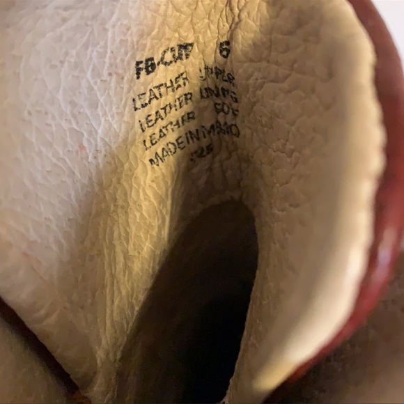 Freebird by Steven “Che” Cognac Brown Handcrafted Leather Boots - Women’s Size 6 - Picture 9 of 10